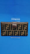 ズッカ柄Wホック長財布|FENDI