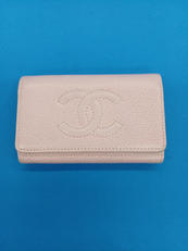 キャビアスキンココマーク6連キーケース|CHANEL