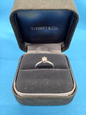 PT950石付リング|TIFFANY&CO.