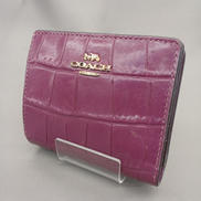 クロコダイルエンボスドレザースナップ|COACH