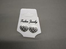 K14WGハートピアス|