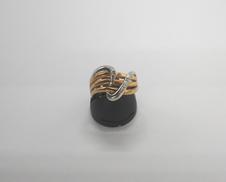 石付コンビリング|K18&PT900