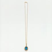 K10YG石付きネックレス|その他ブランド