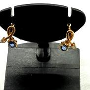 K18 石付きピアス（キャッチなし）|NOBRAND