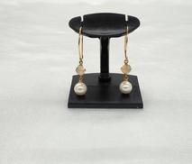 K18石付きピアス|NOBRAND