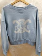 トリオンフプリント　ルーズスウェット|CELINE