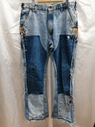 ペイントデニムフレアパンツ|GALLERY DEPT