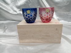 ペア冷酒杯|カガミクリスタル