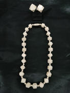 象牙ネックレス/イヤリングセット|NO BRAND
