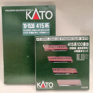 415系常磐線 国鉄標準色、新色４両増結セット２点おまとめ品|カトー