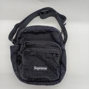 デニムショルダーバッグ　ブラック|SUPREME