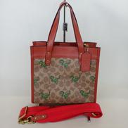 フィールドトート22 シグネチャーレキシープリント|COACH