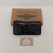 クロコ　長財布|THE FLAT HEAD