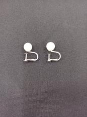 石付きイヤリング(2ケ)|K14WGセット