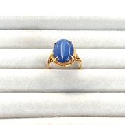 14K青石付きリング|14K