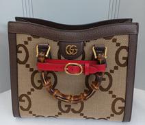 ジャンボGGダイアナ　ミディアムトートバッグ|GUCCI