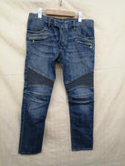 ストレッチバイカーデニム|BALMAIN