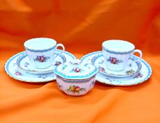 カップ&ソーサー&プレートシュガーポット|スポードトラップネルスプレイズ