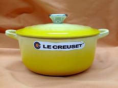 ココット・ロンド 20CM クインスイエロー|LE CREUSET