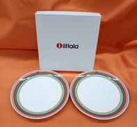 オリゴ プレート20CM オレンジ ペア|IITTALA