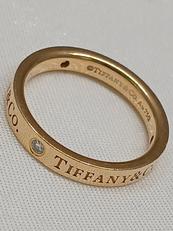 K18フラットバンドリング3Pダイヤ|TIFFANY&CO.