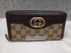 ラウンドファスナー長財布|GUCCI
