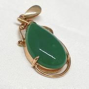 18K石付きペンダントトップ|18K