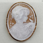 ブローチトップK18|K18