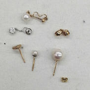 ピアスキャッチなどまとめて|K18