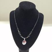 ネックレス|K14WG トップシルバー