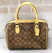 COACH ローアン サンチェル・シグネチャーキャンバス|COACH