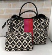 スペード フラワー ジャカード トートバッグ|ケイト・スペード