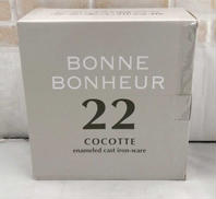 BONNE BONHEUR 鉄鋳物製ホーロー鍋 22cm|BONNE BONHEUR