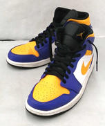 NIKE AIR JODAN 1 MID LAKERS 28|NIKE