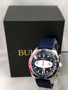 BULOVA アーカイブシリーズ腕時計 ネイビー|BULOVA