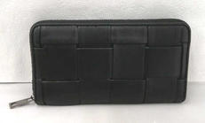 GUIONNET 編み込みデザイン長財布|GUIONNET