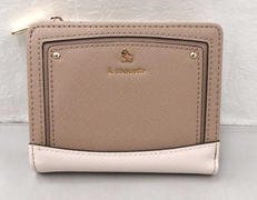 &chouette バイカラー二つ折り財布|&CHOUETTE