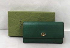 GUCCI GGマーモント コンチネンタルウォレット|GUCCI