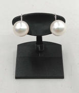 K14WGイヤリング|白玉付き