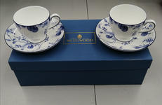 ブループラムカップ&ソーサー 二客セット|WEDGWOOD