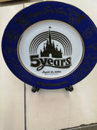 5周年記念プレート皿|TOKYO DISNY LAND