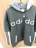 ジップアップパーカ|ADIDAS