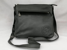 レザーショルダーバッグ|GUCCI