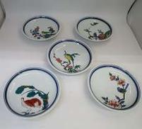 4号皿揃|九谷焼