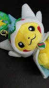 メガエルレイドのポンチョを着たピカチュウ|POKEMON CENTER
