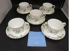 カップ&ソーサー5客|WEDGWOOD