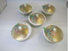 蓋付汲出揃|九谷焼