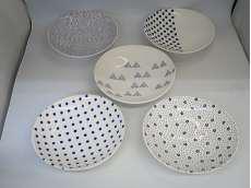 だえん取皿5枚セット|NIKKO