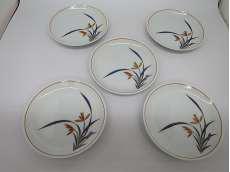 小皿5枚セット|香蘭社