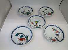 4号皿揃|九谷焼